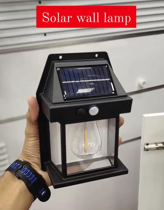 Wall Solar Motion Light.                        Rating: ⭐⭐⭐⭐☆ (4.5/5 based on 350+ reviews)